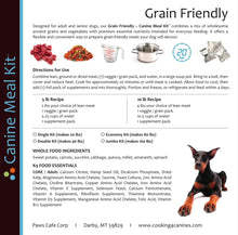 Load image into Gallery viewer, Grain Friendly | Canine Meal Kit