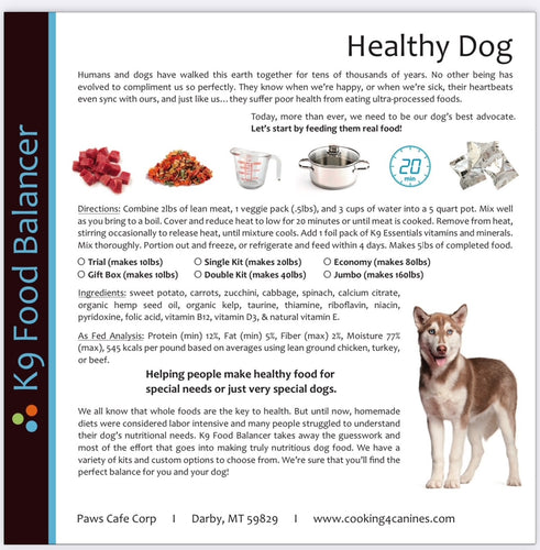 Healthy Dog