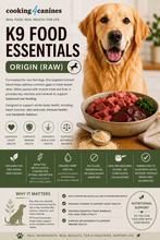 Load image into Gallery viewer, K9 Food Essentials - Origin (Raw)