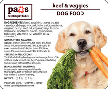 Load image into Gallery viewer, Paws Fresh Foods  - (21) 2-pound packs